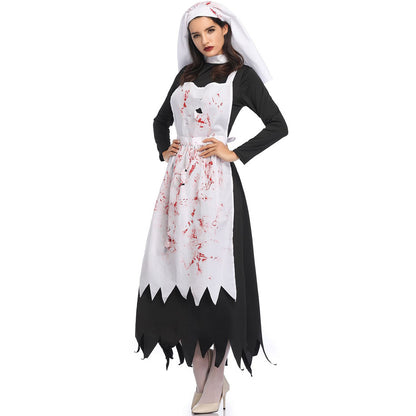 Halloween Nun Costume Dress