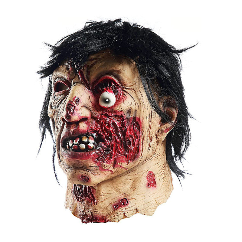 Halloween Horror Mask – Latex Pullover Headgear