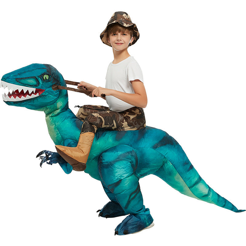 Funny Dinosaur Costume – Halloween Inflatable Suit