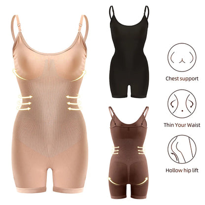 Seamless Shapewear Bodysuit Tummy Control Sculpting Slimming Wear