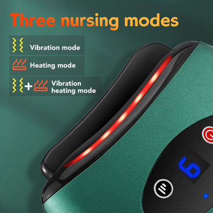 Electric Gua Sha Massage Device Heated Vibration Facial Sculpting Tool