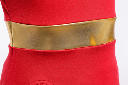 Halloween Girls’ Red Princess Dress – Kids Costume