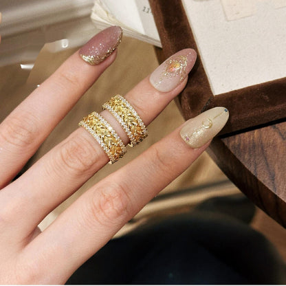 Women's New Light Luxury Minority Unique Advanced Ring