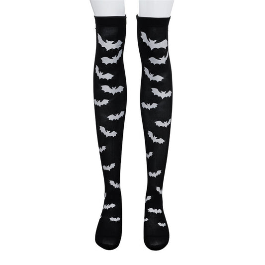 Halloween Bat Knee-High Socks