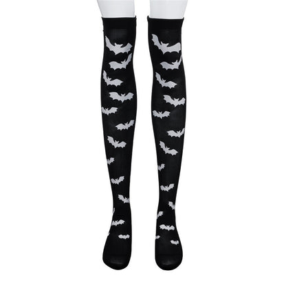 Halloween Bat Knee-High Socks