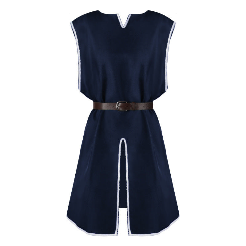 Men’s Halloween Medieval Gown – Loose Pullover Robe