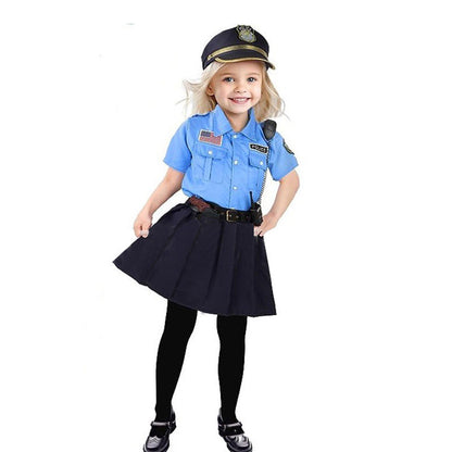 Kids Police Officer Halloween Costume