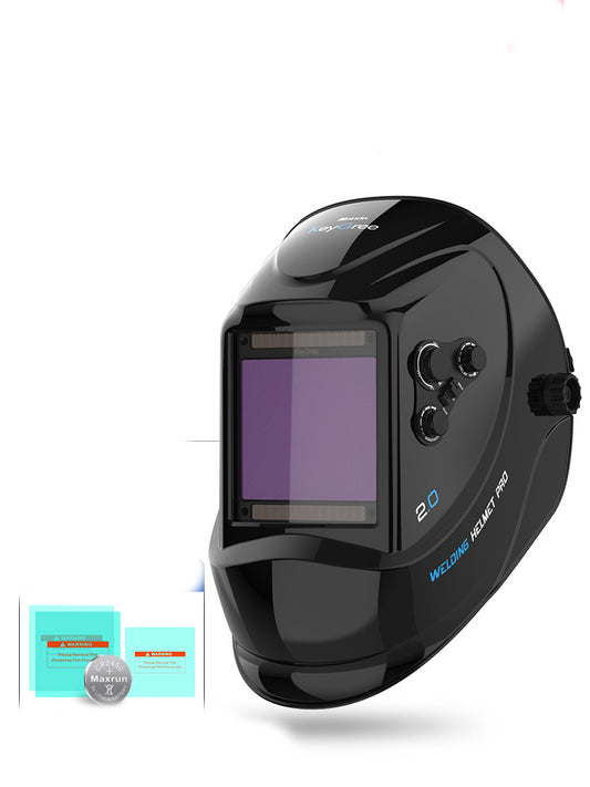 Auto Darkening Welding Face Shield – Adjustable Protection