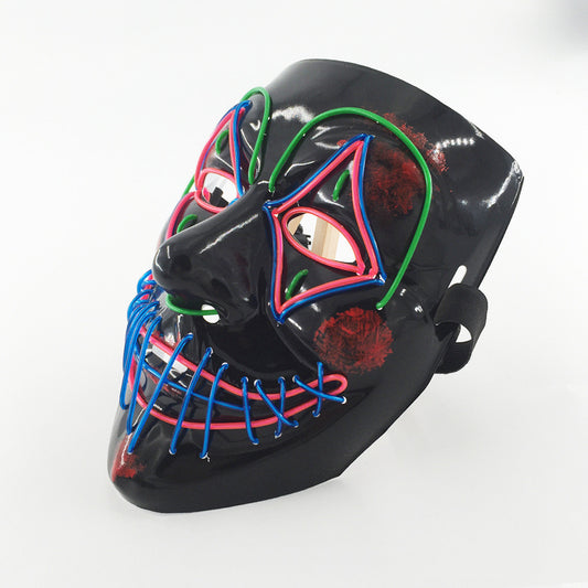 Halloween LED Glowing Eyebrow Mask