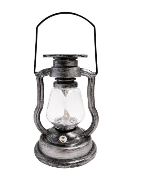 Portable Retro Kerosene Halloween Lantern – Solar Lamp