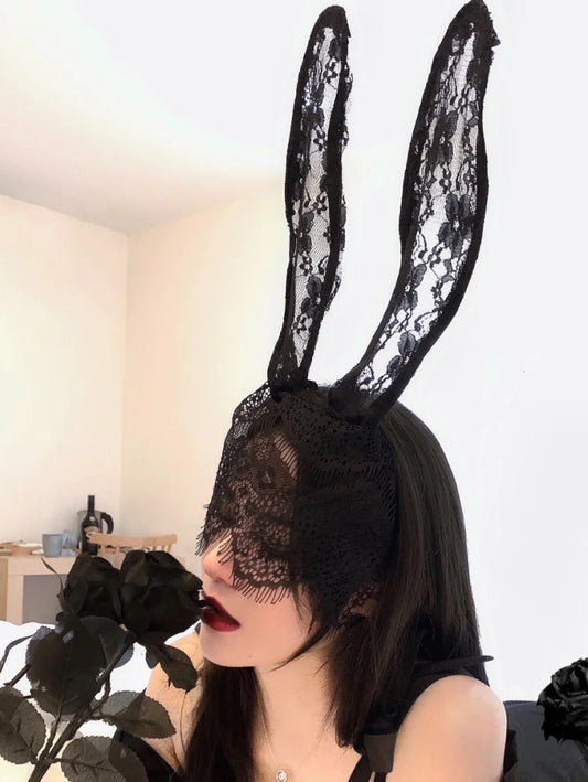 Halloween Selfie Props – Bunny & Horror Masks