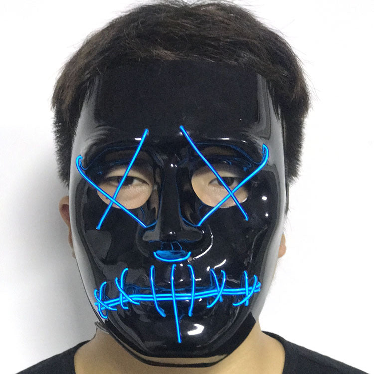 Halloween LED Mask – Luminous Flashing Light Up