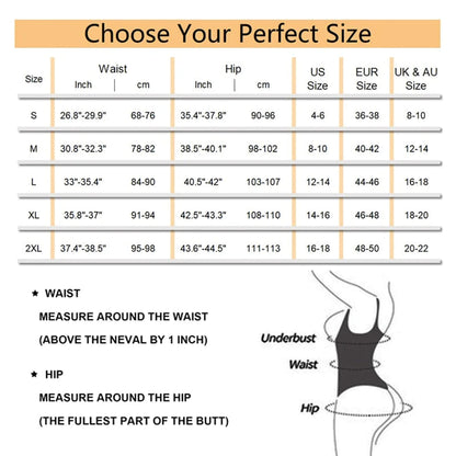 Tummy Control Shapewear High Waist Body Shaper Slimming Butt Lifter