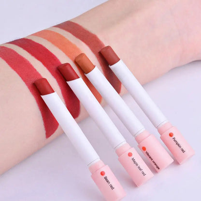 Cigarette Lipstick Set 4 Color Velvet Matte Mini Lip Kit Waterproof