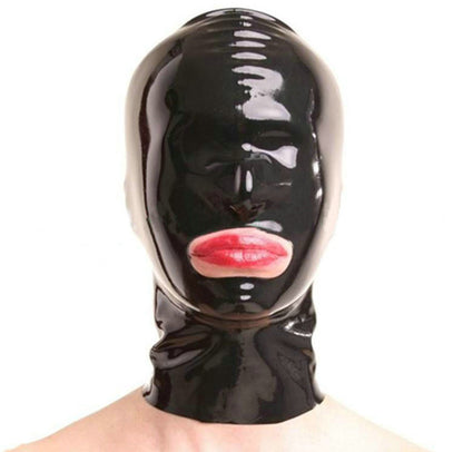 Black Latex Party Headgear – Stylish & Fun