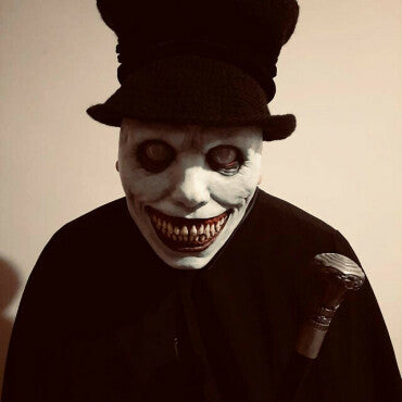 Creepy Smiley Face Halloween PVC Mask