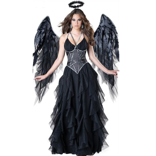 Halloween Demon Dark Angel Costume for Women