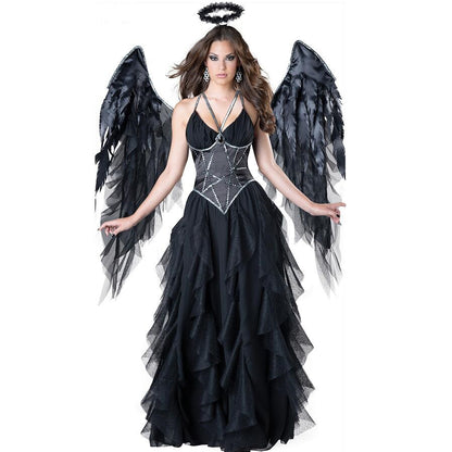 Halloween Demon Dark Angel Costume for Women