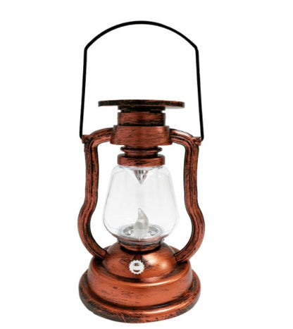Portable Retro Kerosene Halloween Lantern – Solar Lamp