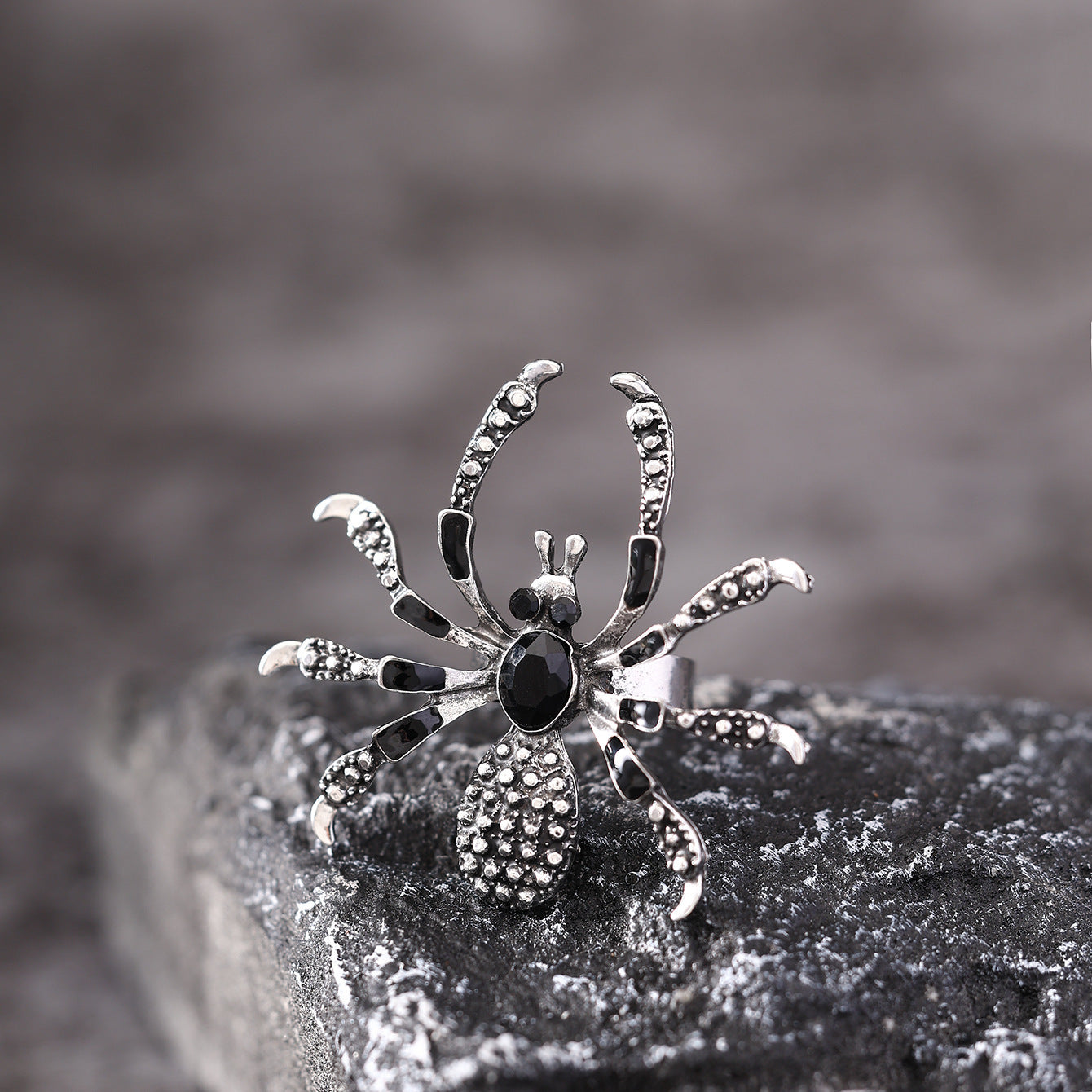 Halloween Gothic Spider Ring
