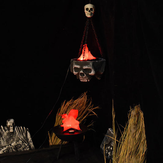 Halloween Skull Bowl Decoration