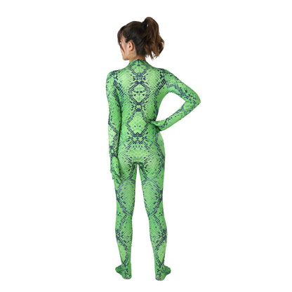 Green Python Halloween Bodysuit – Adults & Kids