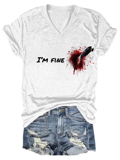 Women's Halloween Funny Short Sleeve T-Shirt