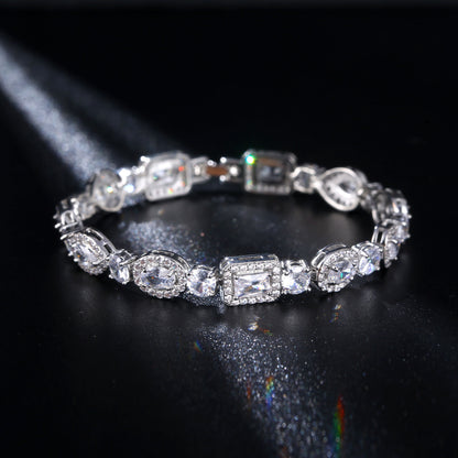 Women's Simple Fashion Hollowed-out Rhinestone Zircon Bracelet