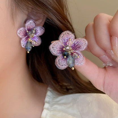 All-match Ear Studs Personalized Temperament Earrings Niche High Sense