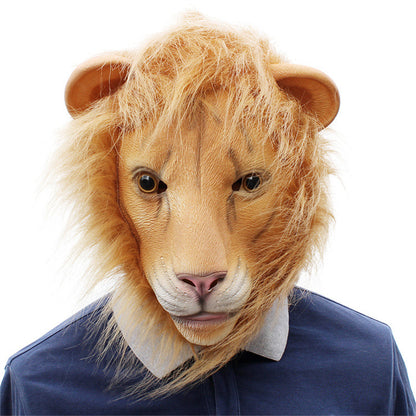 Cute Lion Latex Mask – Halloween & Costume