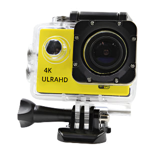 4K Waterproof Sports Action Camera with WiFi, 2.0” LCD & 170° Wide-Angle Lens