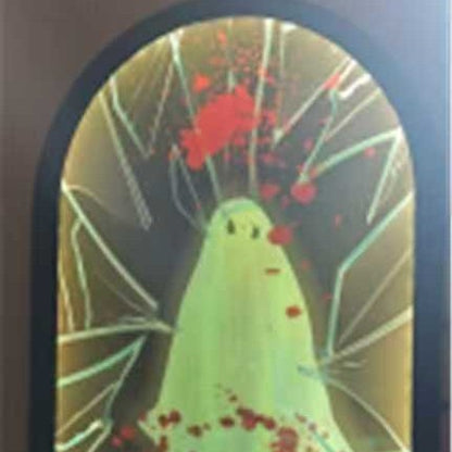 Halloween Ghost Holographic Mirror Decoration