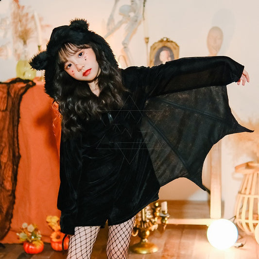 Halloween Kids Cloak Costume – Jumpsuit & Pantyhose