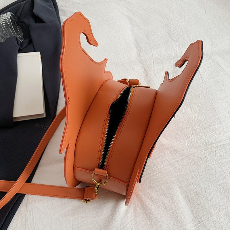 Halloween Pumpkin Shoulder Bag – Stylish & Cute