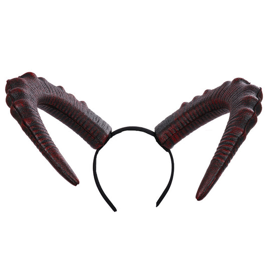 Party Decoration Devil Horns Headdress Ghost Festival Ball Head