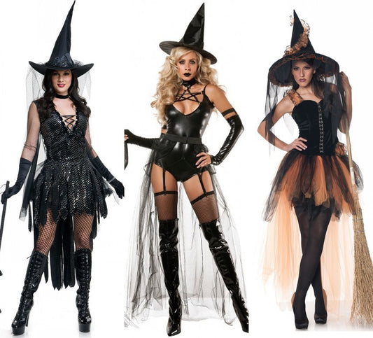 Halloween Witch Cosplay Costume – Jumpsuit & Accessories