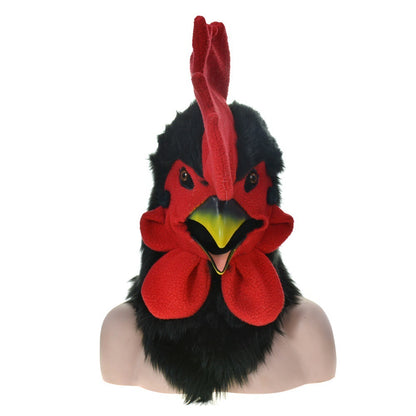 Halloween Yellow Rooster Face Mask