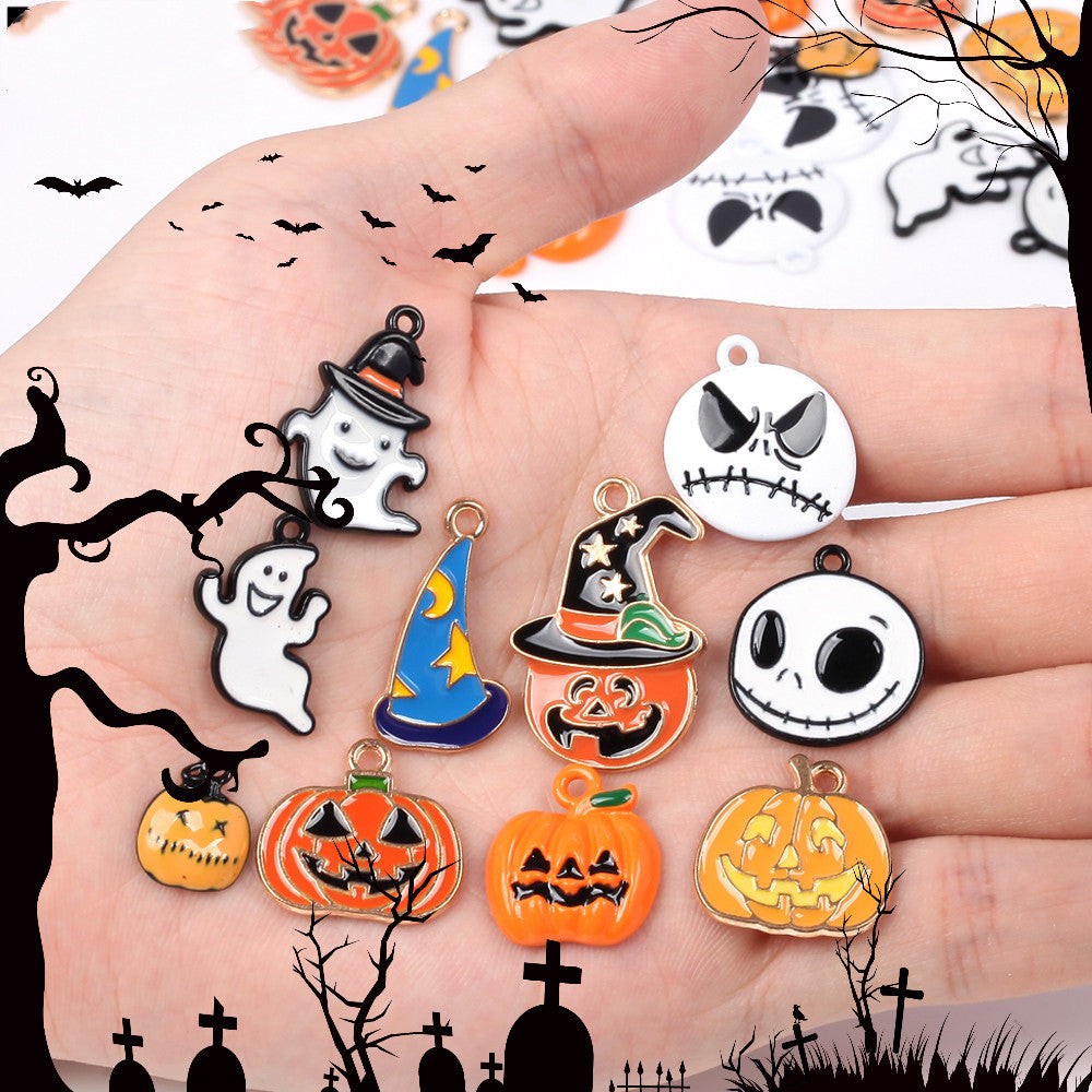 Halloween DIY Pendant Accessories – Set of 10