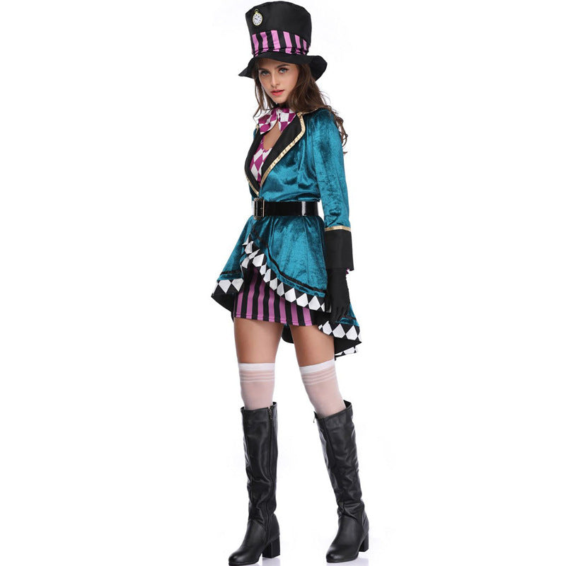 Halloween Female Mage Costume – Hat & Outfit Set