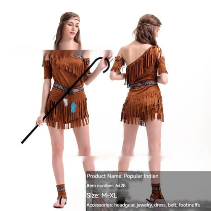 Women's Printed Halloween Costume Suit – Complete Set