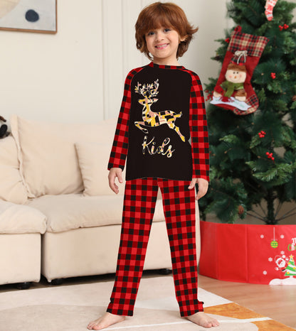 Deer Print Halloween Family Pajama Set