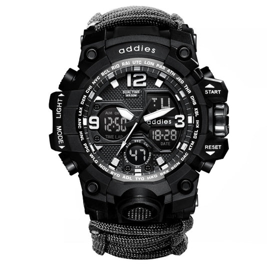 Multifunctional Waterproof Sports Watch for Men 30m