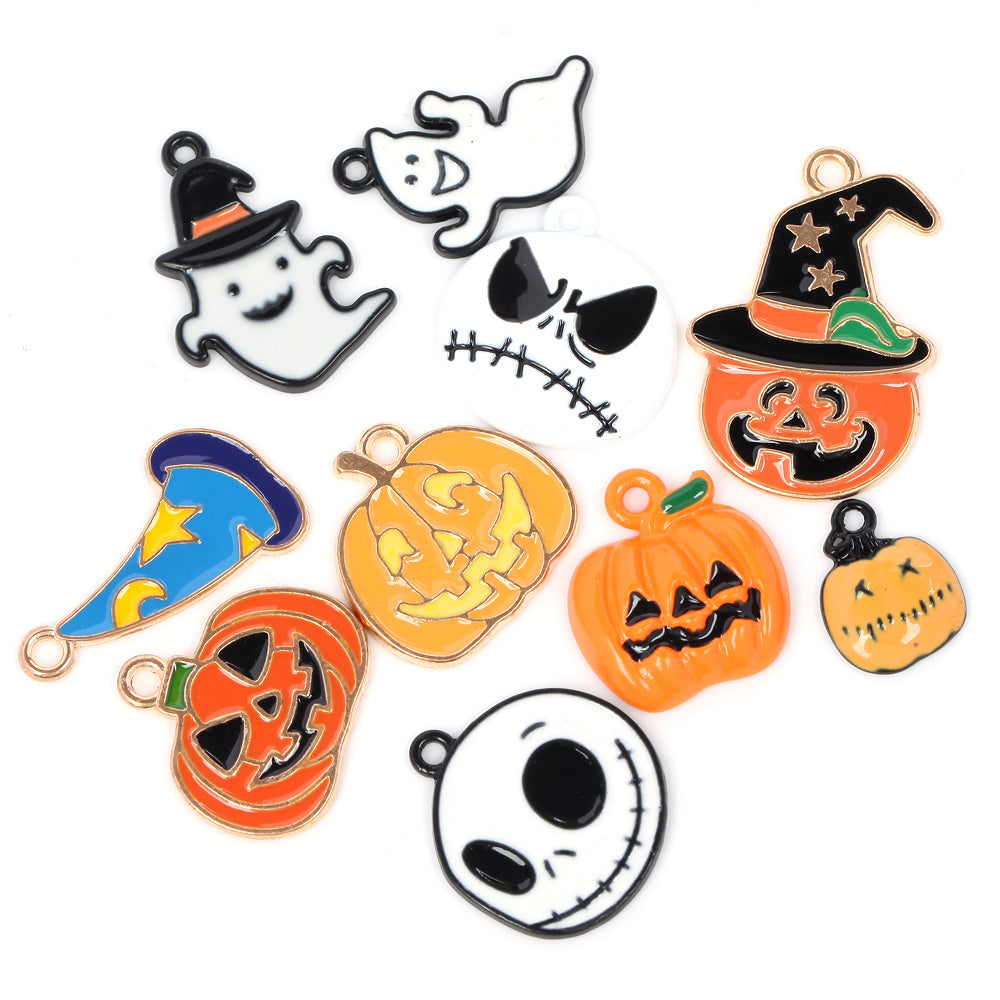 Halloween DIY Pendant Accessories – Set of 10