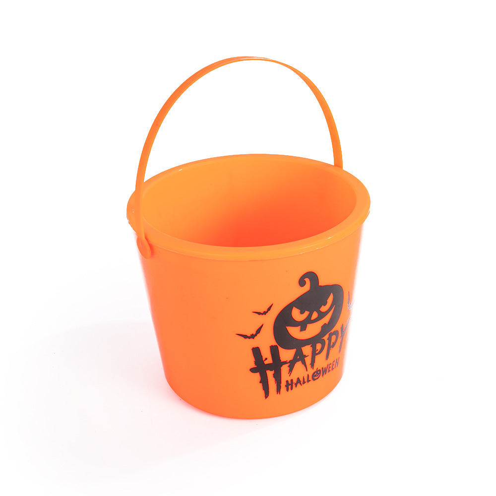 Halloween Glowing Pumpkin Bucket – Portable LED Toy