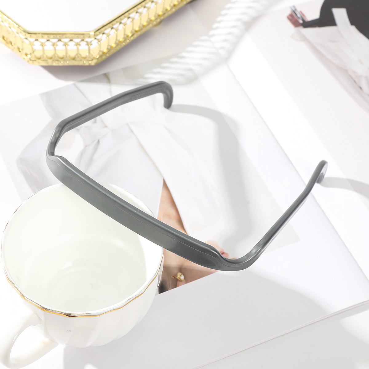Invisible Hair Headband Square Design Stylish Hair Band Fashion Accessory