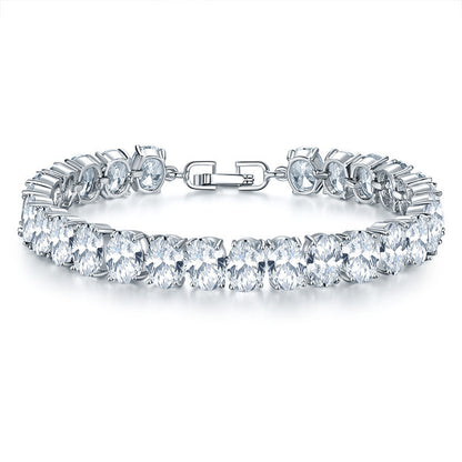 Women's Simple Fashion Hollowed-out Rhinestone Zircon Bracelet