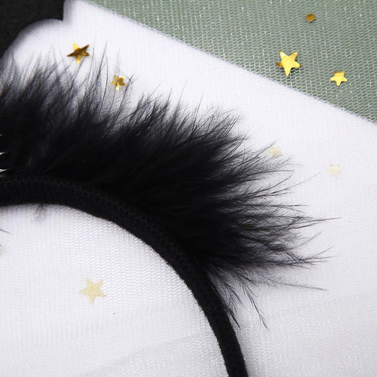 Halloween Black Bat Headband – Fun & Cute