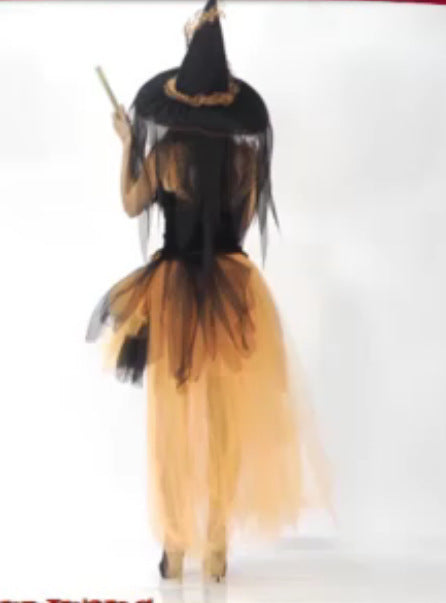 Halloween Witch Cosplay Costume – Jumpsuit & Accessories