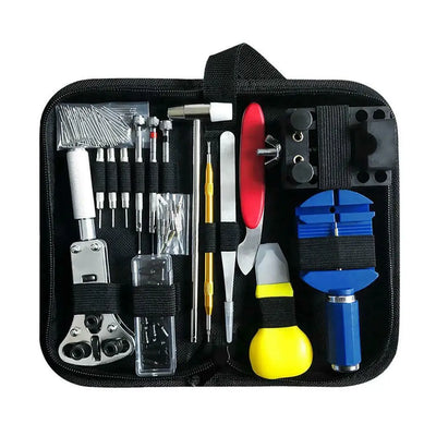 147Pcs/Set Watch Repair Tools kit Set with opener remover tweezers Holder Durable Clock Watch Repair Tool Kit