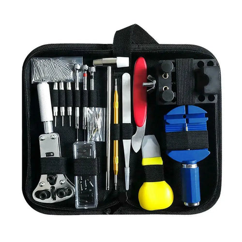 147Pcs/Set Watch Repair Tools kit Set with opener remover tweezers Holder Durable Clock Watch Repair Tool Kit